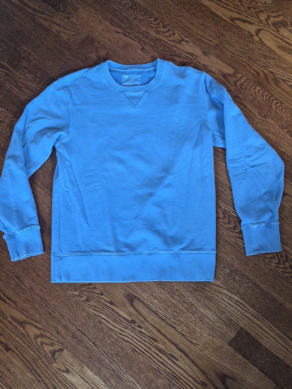 Men's Gap Blue Vintage (Y2K) Crewneck Sweatshirt, Size S